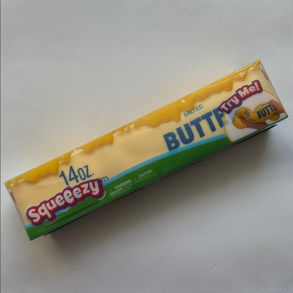 SHIPS TODAY! Jumbo Butter Sunny Days Squeezy Squishy Fidget Toy New TikTok Viral